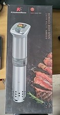 KitchenBoss Sous Vide Cooker Ultra-Quiet Immersion-Circulator: Color LCD G320PX!