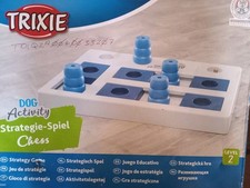 Trixie Chess, Dog Activity Treat Dispensing Intelligence Puzzle Game, Level 2