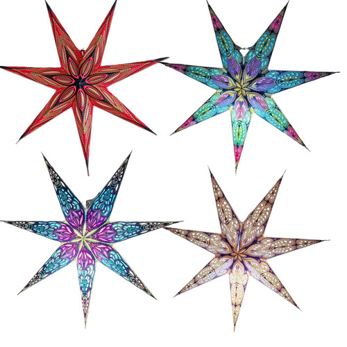Paper star large pointedm60 - paper, 7