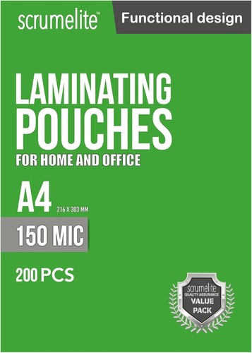 Scrumelite laminating - scrumelite, a4