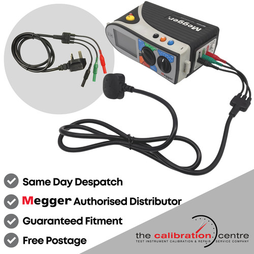 Mains test lead plug - lead,
