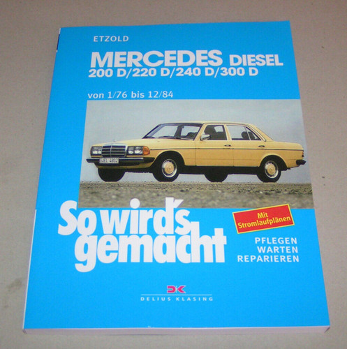 Repair manual mercedes - manual, d
