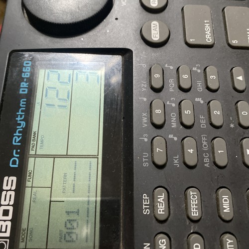Boss 660 drum - machine, in