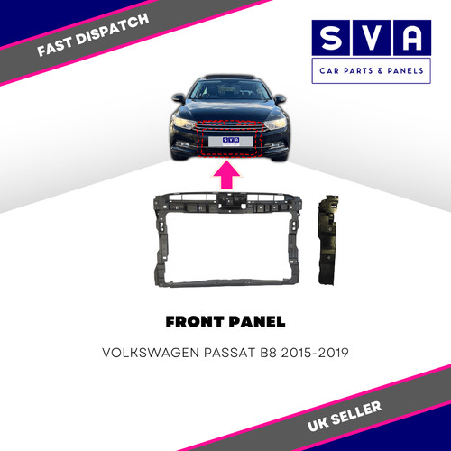 Passat 2015 2019 front - front, slam