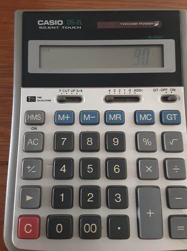 Casio silent touch - ds-2l,