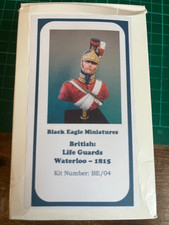 Black Eagle Miniatures -British Life Guard 1815 - 1/12 scale resin bust