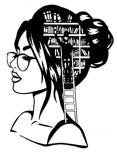 Just girl who - loves, books