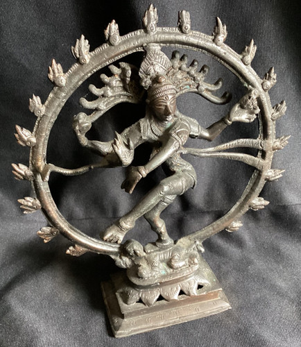 Vintage shiva nataraja brass - vintage,