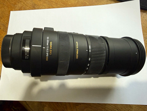 Sigma 150 500mm 6 3 - 150-500mm, apo