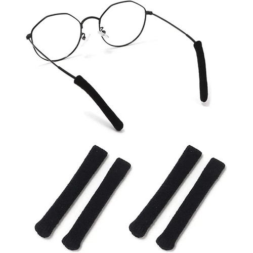 Pair glasses ear cushions - glasses,