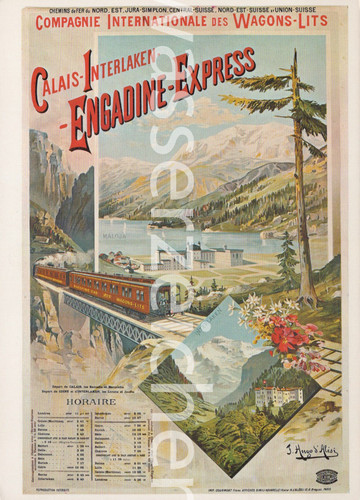 Artist postcard alési - h., d'alési