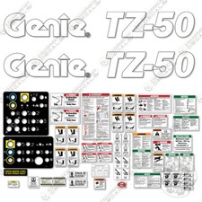 Fits Genie TZ-50 Decal Kit