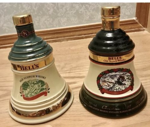 Collectible bell decanters - bell's,