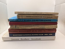Vintage Pigeon Racing Books x8