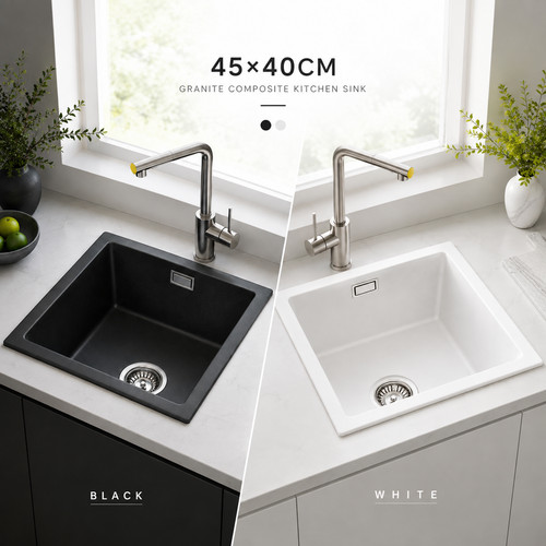 Horow kitchen sink - kitchen, white