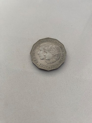 Cent coin 1981 princess - 50,