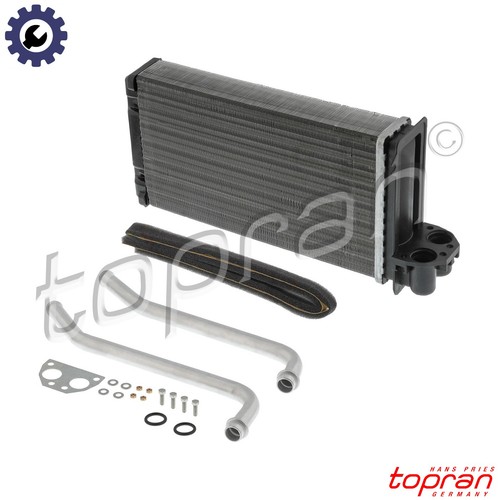 Heat exchanger interior - heat,