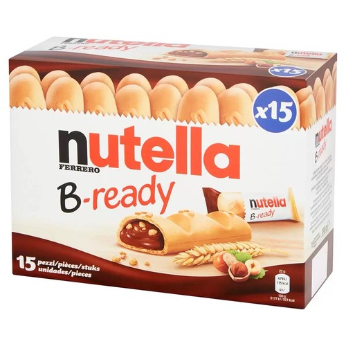 Nutella ferrero ready crispy - nutella,