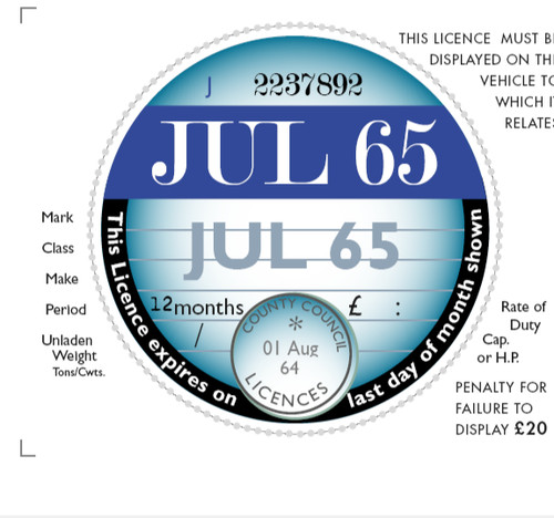 July 1965 reproduction tax - ,