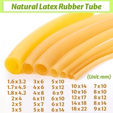 Highly Elastic Natural Latex Rubber Tube for Catapults, Catapulting, Surgical