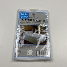 Sultan's Linens Mattress Cover Waterproof  Vinyl Twin Size 39in x 75in New