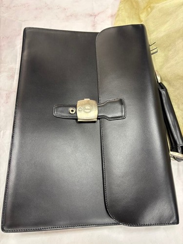 Dunhill black leather - dunhill,