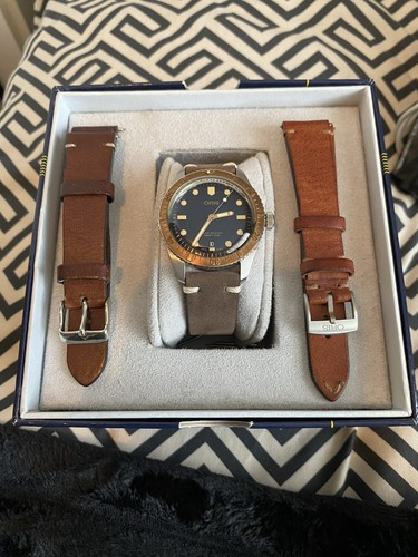 Oris diver bronze - 65, bezel