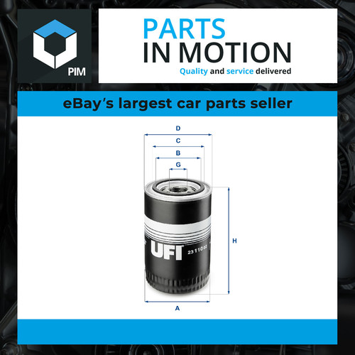 Oil filter fits porsche - fits,