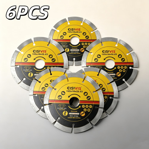 6pcs 125mm diamond cutting - 125mm,