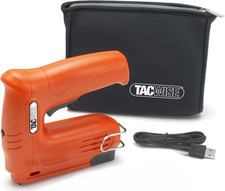 Tacwise 53-13EL Cordless 4V Staple/Nail Gun Orange 1564 Hobby with Black Bag