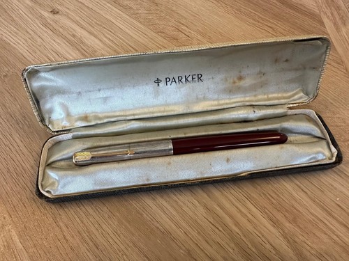 Vintage parker burgundy - 51, 14k