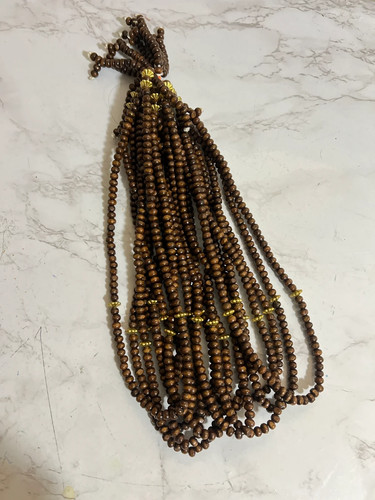 Islamic 100 wood bead tasbih - 100,