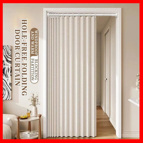 Pvc folding door oak - oak,