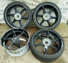 4x ALLOY WHEEL RIMS FORTE 22" 9.5JX22H2 ET10 +15 +35  3x TYRE 265/35 R22