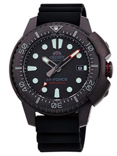 Orient force black dial - orient,