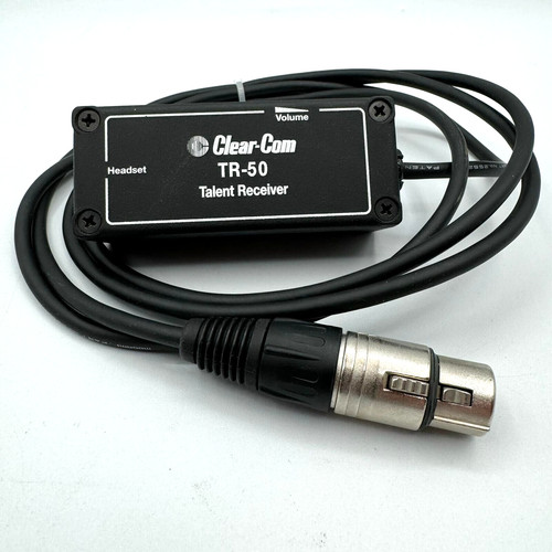 Clear com single channel - clear-com, tr-50