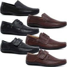 Mens New Slip On Casual Boat