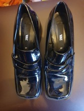 Size 4 Black Patent Brogues