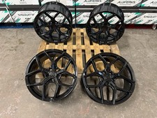 4X NEW 19" BLACK Alloy Wheels