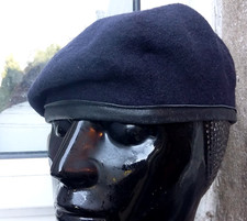DARK BLUE BERET Wool Navy Blue 54 cm Small Kids British Army Issue All Regiments