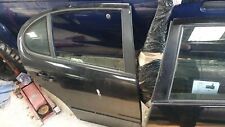 2005 SEAT LEON CUPRA R 1.8T PETROL MANUAL. DRIVER REAR DOOR SHELL. BLACK.