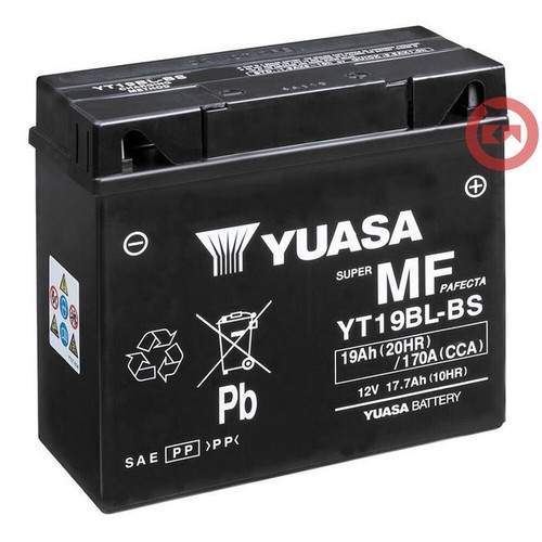 Original yuasa battery 12v - original,