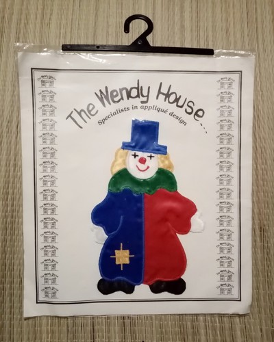 Clown applique patch the - applique, wendy