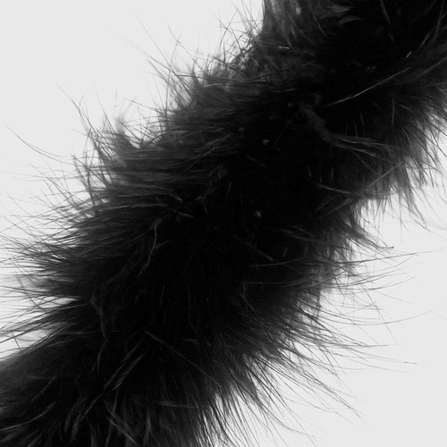Marabou swansdown feather - swansdown,