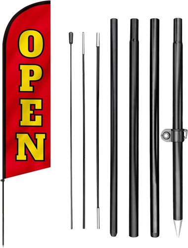 Anley 5ft open feather - 7.5ft,