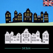 City Street Houses Metal