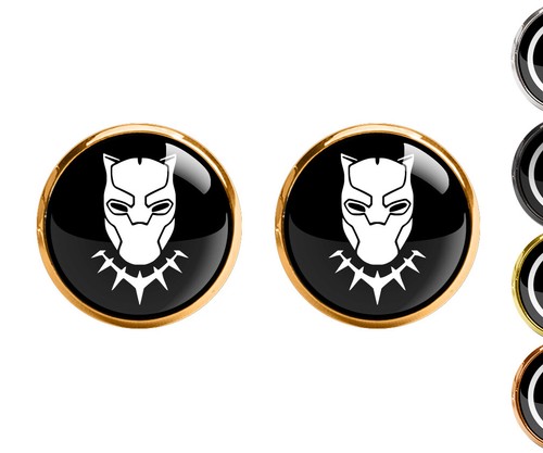 Black panther mask men - black,