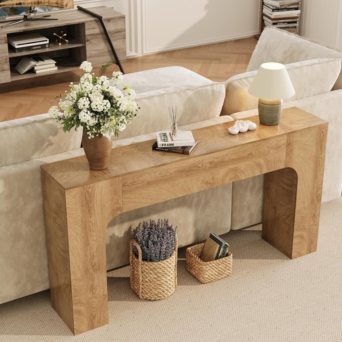 Long console table wooden - long,
