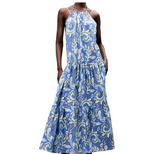 Zara paisley tiered maxi - zara,