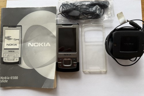 Nokia 6500 slide silver steel - nokia,